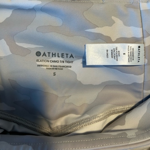 Athleta Elation Camo 7/8 Tight - Picture 3 of 4